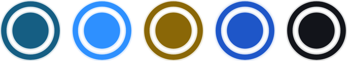 The five ORIGIN world orbs: Diamonds, Fire, Gold, National and BLACK.